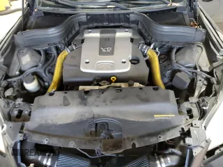2011 Infiniti EX Journey with VIN JN1AJ0HR4BM850765, listed as a Copart auction lot 80249454 with 129,227 mi miles and Salvage Title. Bid and sale history available at DreamBid. Image 12.
