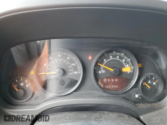 2016 Jeep Patriot Latitude with VIN 1C4NJRFB5GD671845, listed as a Copart auction lot 64596485 with 105,744 mi miles and Clean title. Bid and sale history available at DreamBid. Image 9.