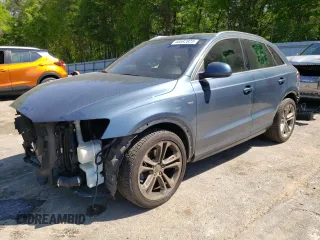 2018 Audi Q3 Premium Plus with VIN WA1JCCFSXJR011259, listed as a Copart auction lot 46882823 with 66,730 mi miles. Bid and sale history available at carsss.com. Image 1.