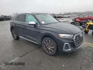2022 Audi SQ5 Premium Plus with VIN WA1B4AFY6N2137062, listed as a Copart auction lot 85131704 with 42,098 mi miles and Salvage Title. Bid and sale history available at carsss.com. Image 4.