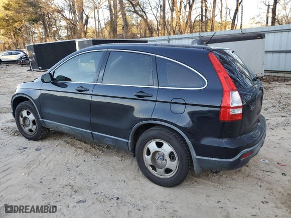 2007 Honda CR-V LX with VIN JHLRE38377C021111, listed as a Copart auction lot 46160945 with 174,746 mi miles and Salvage Title. Bid and sale history available at carsss.com. Image 2.