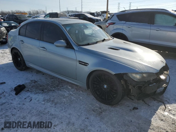 2008 BMW 3 Series M3 with VIN WBSVA93548E215872, listed as a Copart auction lot 88945255 with Not provided miles and Clean title. Bid and sale history available at DreamBid. Image 4.