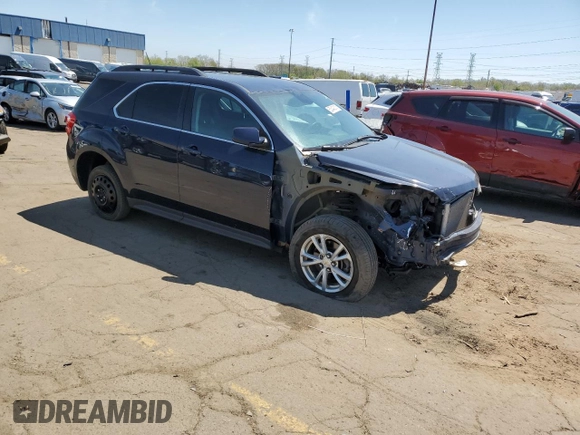2017 Chevrolet Equinox LT with VIN 2GNFLFEK3H6292171, listed as a Copart auction lot 55240815 with 108,194 mi miles and Clean Title. Bid and sale history available at carsss.com. Image 4.