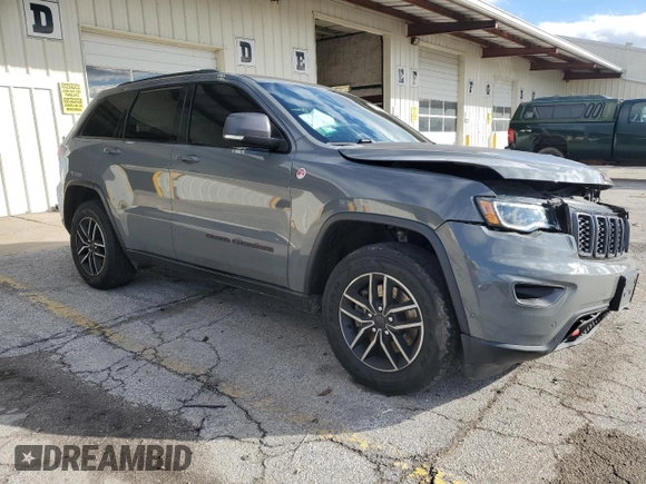 2021 Jeep Grand Cherokee Trailhawk with VIN 1C4RJFLT4MC533986, listed as a Copart auction lot 81338054 with 41,354 mi miles and Salvage Title. Bid and sale history available at carsss.com. Image 4.