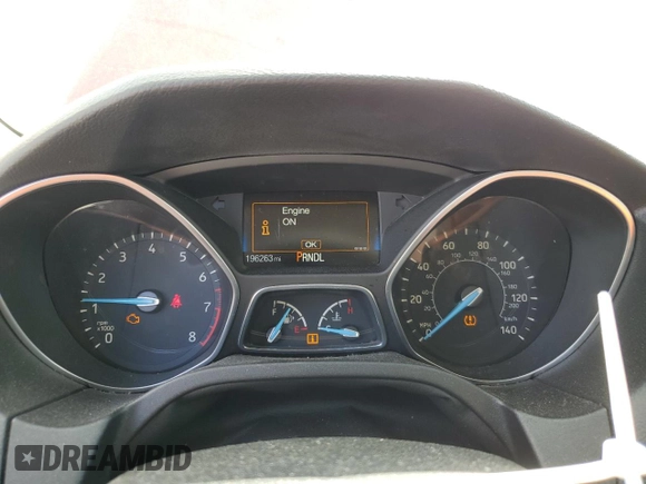 2015 Ford Focus SE with VIN 1FADP3K23FL381854, listed as a Copart auction lot 52241725 with 196,263 mi miles and Clean Title. Bid and sale history available at carsss.com. Image 9.