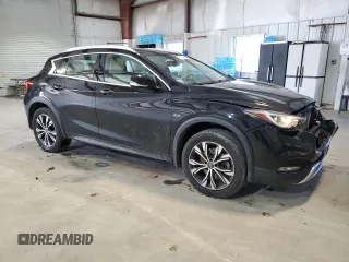 2017 Infiniti QX30 Premium with VIN SJKCH5CR9HA030811, listed as a Copart auction lot 54184425 with 35,589 mi miles and Salvage title. Bid and sale history available at DreamBid. Image 4.
