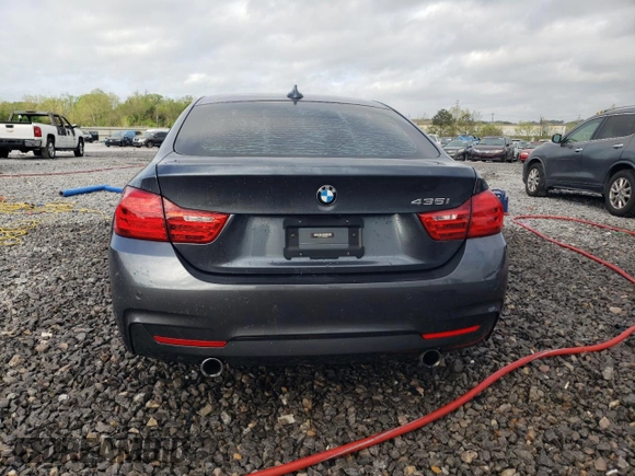 2015 BMW 4 Series 435i with VIN WBA4B1C52FD955535, listed as a Copart auction lot 51576645 with 145,204 mi miles and Salvage Title. Bid and sale history available at carsss.com. Image 6.