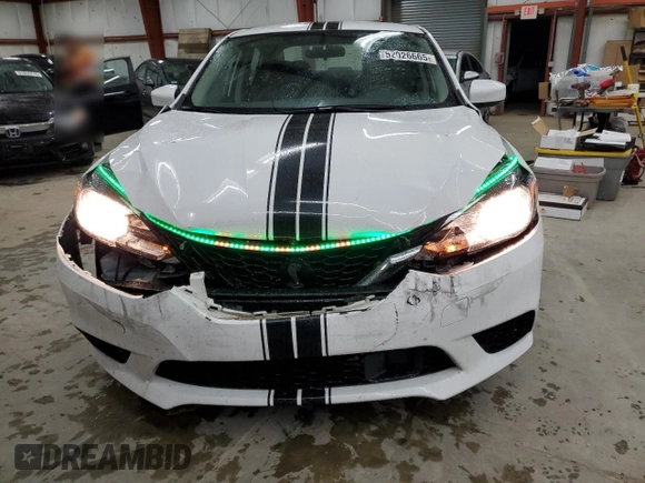 2018 Nissan Sentra S with VIN 3N1AB7AP1JY210975, listed as a Copart auction lot 52026665 with 78,496 mi miles and Salvage Title. Bid and sale history available at carsss.com. Image 5.