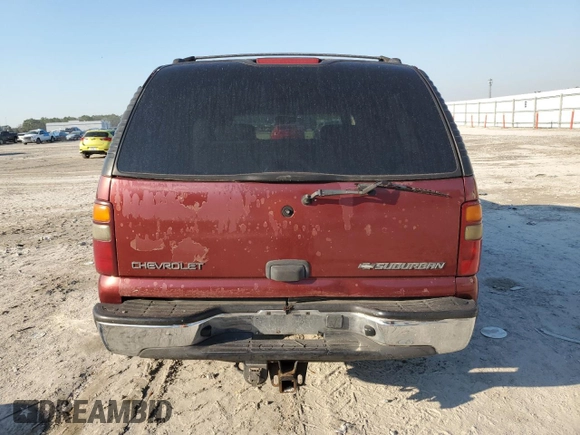 2002 Chevrolet Suburban LT with VIN 1GNEC16Z12J165407, listed as a Copart auction lot 47128145 with 0 mi miles and Salvage Title. Bid and sale history available at carsss.com. Image 6.