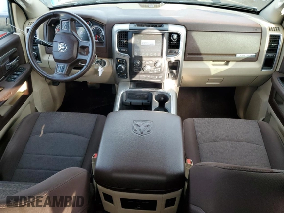 2016 Ram 1500 SLT with VIN 1C6RR7LT5GS272688, listed as a Copart auction lot 86714574 with 101,789 mi miles and Salvage title. Bid and sale history available at DreamBid. Image 8.