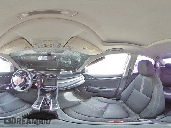 2018 Honda Civic Sedan EX with VIN 2HGFC2F72JH581873, listed as a Copart auction lot 48996235 with 109,440 mi miles and Salvage Title. Bid and sale history available at carsss.com. Image 12.