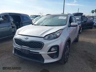 2020 Kia Sportage EX with VIN KNDPN3AC2L7794022, listed as a IAAI auction lot 41477897 with 88,280 mi miles. Bid and sale history available at carsss.com. Image 19.