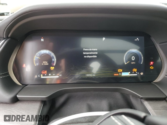 2022 Jeep Grand Cherokee Overland z VIN 1C4RJJDG7N8548443, wystawiony jako Copart lot #84239294 z przebiegiem 19 092 mil mil oraz Nie do naprawy • Non repairable. Historia ofert i sprzedaży dostępna na DreamBid. Obrazek 9.