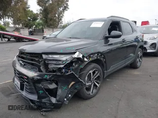2022 Chevrolet TrailBlazer RS with VIN KL79MTSL9NB068181, listed as a IAAI auction lot 42099427 with 40,416 mi miles. Bid and sale history available at carsss.com. Image 23.