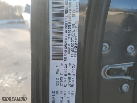 2014 Ram 2500 Tradesman with VIN 3C6UR5CJ7EG322198, listed as a Copart auction lot 44943605 with 165,210 mi miles and Salvage Title. Bid and sale history available at carsss.com. Image 14.