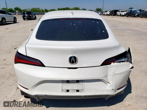 2023 Acura Integra with VIN 19UDE4H29PA008961, listed as a Copart auction lot 52236715 with 31,518 mi miles and Salvage title. Bid and sale history available at DreamBid. Image 6.