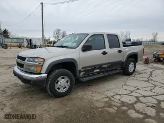 2008 Chevrolet Colorado LT w/1LT with VIN 1GCDT33E288219105, listed as a Copart auction lot 51575965 with 162,842 mi miles and Clean Title. Bid and sale history available at carsss.com. Image 1.
