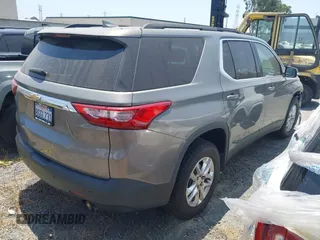 2019 Chevrolet Traverse LT Cloth with VIN 1GNERGKW8KJ121661, listed as a IAAI auction lot 42397659 with 102,785 mi miles and . Bid and sale history available at DreamBid. Image 4.