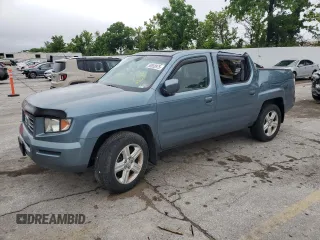 2008 Honda Ridgeline RTL with VIN 2HJYK16588H536980, listed as a Copart auction lot 58858975 with 223,614 mi miles and Salvage title. Bid and sale history available at DreamBid. Image 1.