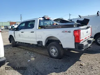 2024 Ford Super Duty F-250 SRW XL with VIN 1FT7W2BA1REC60180, listed as a Copart auction lot 74776124 with 0 mi miles and Salvage Title. Bid and sale history available at carsss.com. Image 2.