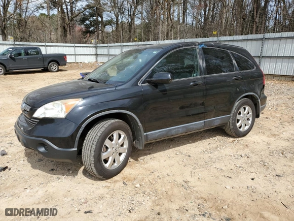 2007 Honda CR-V EX-L with VIN JHLRE38727C012447, listed as a Copart auction lot 49269685 with 163,772 mi miles and Salvage Title. Bid and sale history available at carsss.com. Image 1.