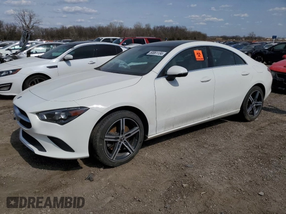 2020 Mercedes-Benz CLA 250 with VIN WDD5J4HB2LN071648, listed as a Copart auction lot 50061134 with Not Provided miles and . Bid and sale history available at DreamBid. Image 1.