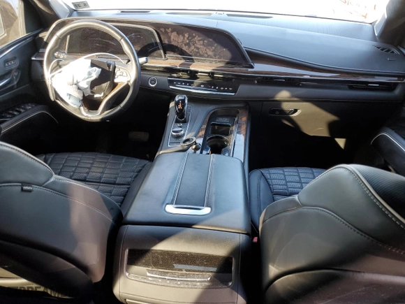 2022 Cadillac Escalade Sport Platinum with VIN 1GYS4GKL6NR144954, listed as a Copart auction lot 78660574 with 41,357 mi miles and Salvage Title. Bid and sale history available at carsss.com. Image 8.