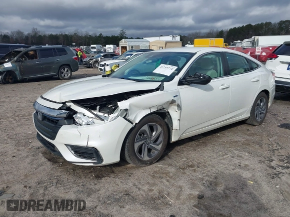 2019 Honda Insight EX with VIN 19XZE4F54KE033788, listed as a IAAI auction lot 41719722 with 101,227 mi miles and . Bid and sale history available at carsss.com. Image 17.