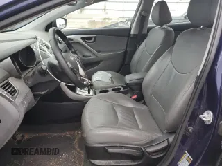 2012 Hyundai Elantra Limited z VIN 5NPDH4AE2CH127044, wystawiony jako Copart lot #57280115 z przebiegiem 84 283 mil mil oraz Szkoda całkowita • Salvage title. Historia ofert i sprzedaży dostępna na DreamBid. Obrazek 7.