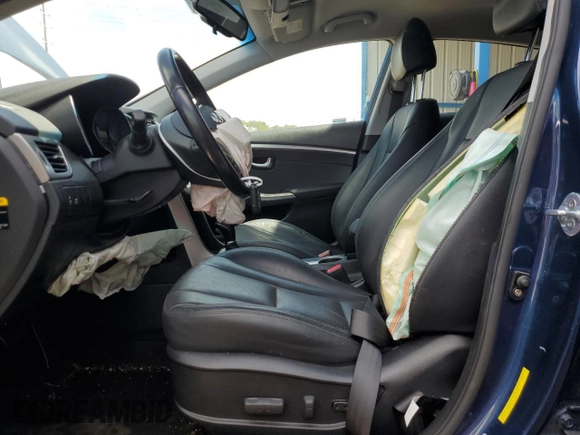 2014 Hyundai Elantra GT with VIN KMHD35LH6EU229835, listed as a Copart auction lot 69384284 with 17,714 mi miles and Salvage Title. Bid and sale history available at carsss.com. Image 7.