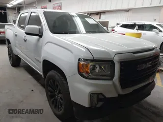 2022 GMC Canyon 2WD Elevation with VIN 1GTG5CEN2N1272248, listed as a IAAI auction lot 41651696 with 59,542 mi miles. Bid and sale history available at carsss.com. Image 1.