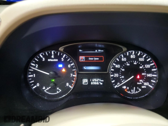 2015 Nissan Pathfinder S with VIN 5N1AR2MN2FC688193, listed as a Copart auction lot 56907995 with 112,624 mi miles and Salvage title. Bid and sale history available at DreamBid. Image 9.