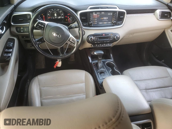 2019 Kia Sorento EX V6 with VIN 5XYPHDA51KG509343, listed as a Copart auction lot 77190244 with 146,620 mi miles and Non Repairable. Bid and sale history available at carsss.com. Image 8.