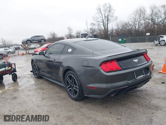2020 Ford Mustang EcoBoost with VIN 1FA6P8TH4L5121181, listed as a IAAI auction lot 41099550 with 113,149 mi miles. Bid and sale history available at carsss.com. Image 3.