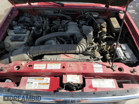 1995 Ford Ranger Splash with VIN 1FTCR14U0SPA93361, listed as a Copart auction lot 53106145 with 118,474 mi miles and Salvage Title. Bid and sale history available at carsss.com. Image 11.