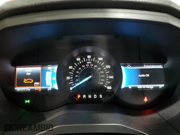 2022 Ford Edge Titanium with VIN 2FMPK4K99NBA68472, listed as a Copart auction lot 87975845 with 41,177 mi miles and Salvage Title. Bid and sale history available at carsss.com. Image 9.