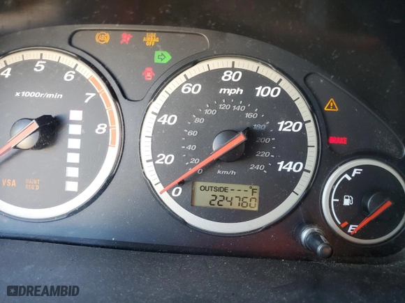 2006 Honda CR-V EX SE with VIN SHSRD78916U445244, listed as a Copart auction lot 87011374 with 224,760 mi miles and Clean Title. Bid and sale history available at carsss.com. Image 9.