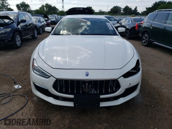 2019 Maserati Ghibli S Q4 GranLusso with VIN ZAM57YTL4K1312711, listed as a Copart auction lot 63291414 with 24,467 mi miles and Salvage Title. Bid and sale history available at carsss.com. Image 5.