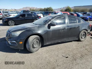 2015 Chevrolet Cruze LS with VIN 1G1PA5SHXF7292664, listed as a Copart auction lot 47387745 with 171,754 mi miles and Salvage Title. Bid and sale history available at DreamBid. Image 1.