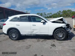 2025 Mercedes-Benz GLC with VIN W1NKM4HB3SF237083, listed as a IAAI auction lot 41666241 with 1 mi miles. Bid and sale history available at carsss.com. Image 13.
