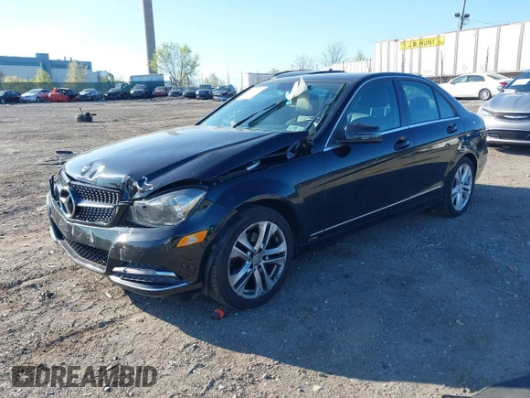 2012 Mercedes-Benz C 300 Sport with VIN WDDGF8BB8CA652122, listed as a IAAI auction lot 42054173 with 138,534 mi miles and . Bid and sale history available at DreamBid. Image 2.