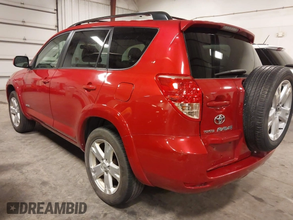 2006 Toyota RAV4 Sport with VIN JTMBK32V266003842, listed as a IAAI auction lot 41614629 with 168,196 mi miles. Bid and sale history available at carsss.com. Image 3.
