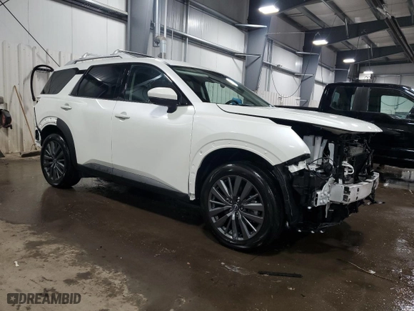 2024 Nissan Pathfinder SL with VIN 5N1DR3CD3RC253912, listed as a Copart auction lot 42677425 with 16,214 mi miles and Salvage Title. Bid and sale history available at carsss.com. Image 4.