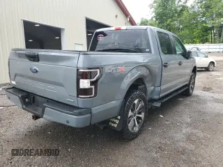2019 Ford F-150 XL with VIN 1FTEW1EP1KKE43619, listed as a Copart auction lot 65517764 with 84,214 mi miles and Non Repairable. Bid and sale history available at carsss.com. Image 3.