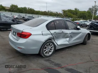 2016 BMW 3 Series 320i with VIN WBA8A9C50GK615686, listed as a Copart auction lot 88160955 with 59,603 mi miles and Salvage Title. Bid and sale history available at carsss.com. Image 3.