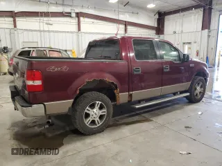 2006 Ford F-150 XLT with VIN 1FTPW14506FA33711, listed as a Copart auction lot 52643615 with 180,461 mi miles and Clean Title. Bid and sale history available at carsss.com. Image 3.