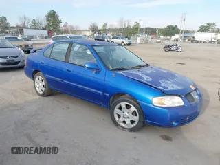 2006 Nissan Sentra S with VIN 3N1CB51D36L515322, listed as a IAAI auction lot 41851691 with 331,905 mi miles and . Bid and sale history available at DreamBid. Image 1.