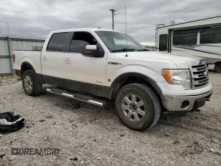 2013 Ford F-150 XL with VIN 1FTFW1ET2DFC70688, listed as a Copart auction lot 47923055 with 0 mi miles and Salvage Title. Bid and sale history available at carsss.com. Image 4.