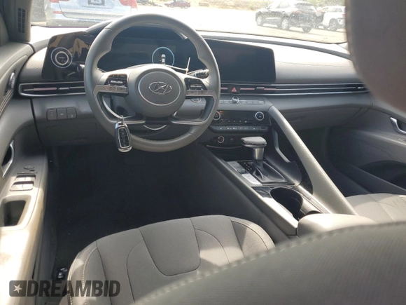 2023 Hyundai Elantra SEL with VIN 5NPLS4AG6PH116052, listed as a Copart auction lot 54130105 with 15,841 mi miles and Salvage title. Bid and sale history available at DreamBid. Image 8.