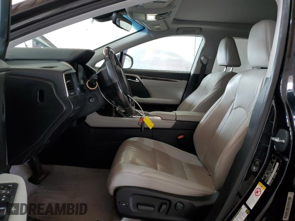 2016 Lexus RX 350 with VIN 2T2BZMCA3GC029790, listed as a Copart auction lot 53845485 with 192,057 mi miles and Salvage Title. Bid and sale history available at DreamBid. Image 7.